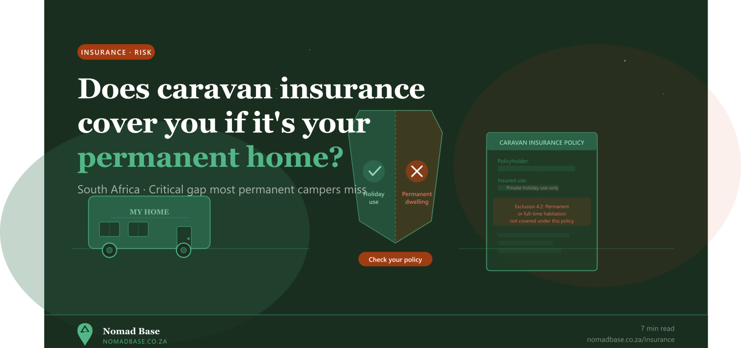 Nomad Base Caravan Insurance